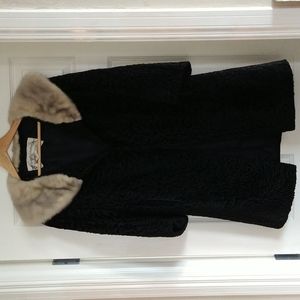 Vintage evening coat 3/4 sleeves